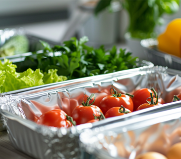 تعبئة الطعام